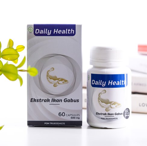 Produk herbal Ekstrak Ikan Gabus dari CV. Albaik Herbal Indonesia
