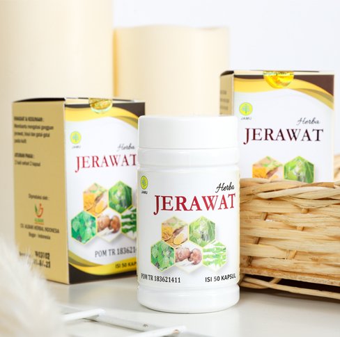 Produk herbal Herba Jerawat dari CV. Albaik Herbal Indonesia